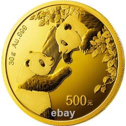 2023 30 Gram Chinese Gold Panda Coin (BU)