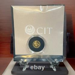 2023? . 9999 Fine Gold Evolution of Life Coin. 5 g Mongolia Nimravidae? CoALtd