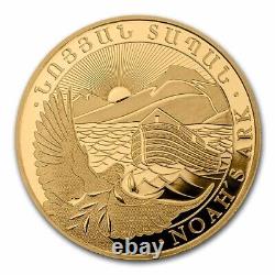 2023 Armenia 1 gram Gold 100 Dram Noah's Ark BU SKU#264112