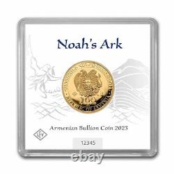 2023 Armenia 1 gram Gold 100 Dram Noah's Ark BU SKU#264112