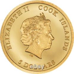 2023 CIT Big City Lights Sydney 0.5 Gram Proof Gold Coin In Capsule with Coa