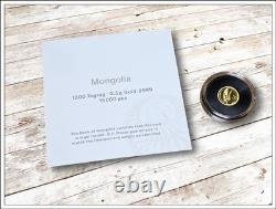 2023 CIT Evolution of Life 0.5 Gram Proof Gold Coin Capsule with Coa