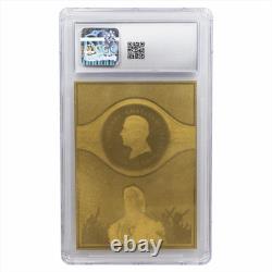 2023 CM Ric Flair Legend Series Card 0.5g Gold Pink Colorway NGCX Prooflike 10
