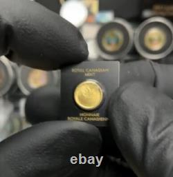 2023 Canada 1 Gram. 9999 Gold 50c Maple Leaf Coin Sealed Queen Elizabeth Realm