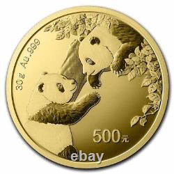 2023 China 30 gram Gold Panda BU (Sealed) SKU#260158