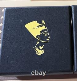2023 Egyptian Gold Coin 1 Gram. 999 Gold Nefertiti with Box and COA