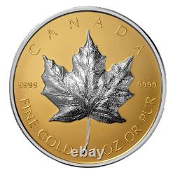 2023 Gold Maple Leaf Ultra-High Relief GML $200 33.17grams Pure Gold Proof Coin