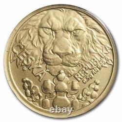 2023 Niue 25x 1/2 gram Gold Czech Lion BU SKU#263747
