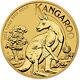 2023 P Australia Gold Kangaroo 1/4 Oz $25 Bu