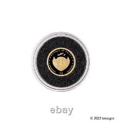 2023 Palau 1 gram Gold Luck $1 Proof Coin