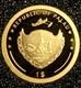 2023 Proof 1-gram Palau Gold Four Leaf Clover $1 Coin (with Rare Real Four Leaf)