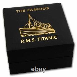 2023 Solomon Islands 1 gram Gold Titanic Shaped Coin SKU#268254