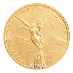 2024 1/10 oz Mexico Libertad. 999 Fine Gold 1/10 Onza Coin BU