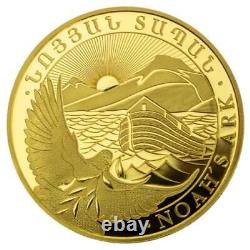 2024 1 Gram Armenia Noah's Ark Gold Coin (BU)