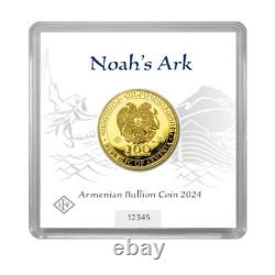 2024 1 Gram Armenia Noah's Ark Gold Coin (BU)