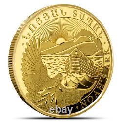2024 1 Gram Armenian Gold Noah's Ark Coin