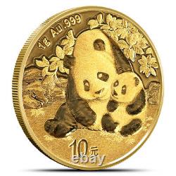 2024 1 Gram Chinese Gold Panda Coin (BU)