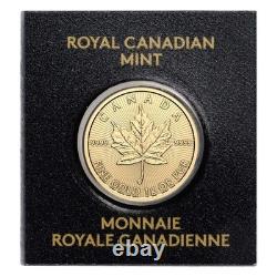 2024 1 gram Gold Maple Leafs Maplegram25T (In Assay)