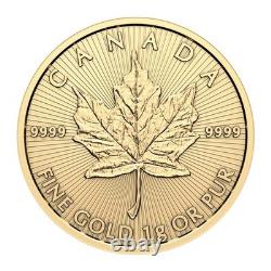 2024 1 gram Gold Maple Leafs Maplegram25T (In Assay)