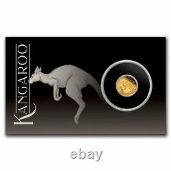 2024 Australia 1/2 Gram Gold Kangaroo Mini Roo BU (Assay Card)