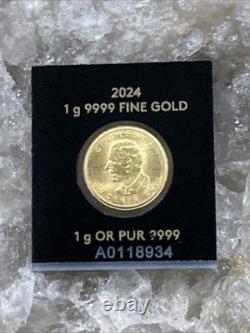2024 Canada 1 gram Gold Maple Leaf From Maplegram25T 1 Coin