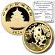 2024 Chinese 10 Yuan Gold Panda Brilliant Uncirculated 1 Gram Coin With Coa Bu