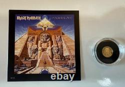 2024 Cook Islands Iron Maiden Powerslave 1/2 Gram Gold Proof Coin