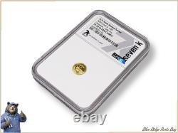 2024 Delaware Grey Fox 1/2 gram gold PF 70 Ultra Cameo NGC Cook Is. $5