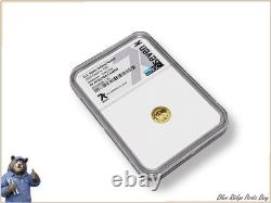 2024 Delaware Grey Fox 1/2 gram gold PF 70 Ultra Cameo NGC Cook Is. $5