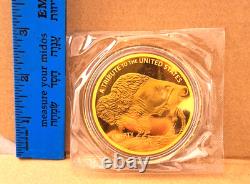 2024 Giant $25.9999 Pure Gold Buffalo Coin Cook Island 24k