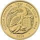 2024 Great Britain Gold Tudor Beasts Tudor Dragon £25 1/4 Oz Bu