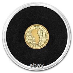 2024 Liechtenstein 1/2 gram Proof Gold 100 Years Swiss Franc