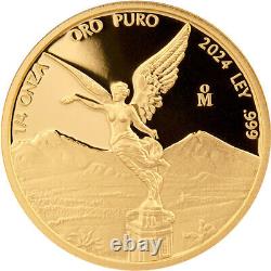 2024 Mexico Gold Libertad Proof 1/4 oz 1/4 Onza