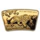 2024 Solomon Islands 1/2 Gram Gold Lunar Fan-shaped Tiger