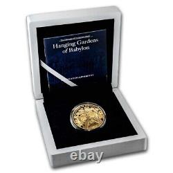 2024 Solomon Islands 100 gram Gold Gardens of Babylon