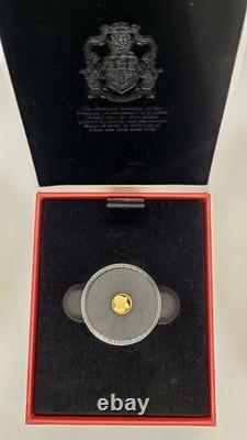 2024 Una & the Lion 1/2gram 999.9 gold proof coin from The East India Company