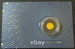 2025 1/2 Gram Gold Australia Kookaburra Coin In Capsule WithCard 35th Anniversary