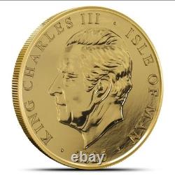 2025 1/2 Gram Isle of Man Gold Noble Coin