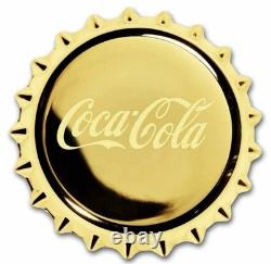 2025 1.2 Gram Niue Gold Coca Cola Bottle Cap Coin (Box, CoA)