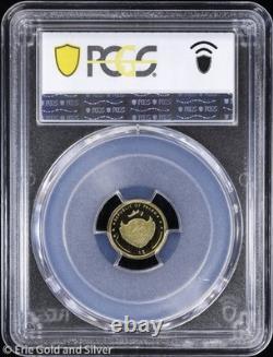 2025 $1 Palau Proof 1 g Gold Luck Four Leaf Clover Coin PCGS PR 70 DCAM