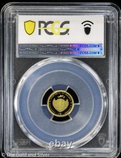 2025 $1 Palau Proof Gold 1 GRAM Four Leaf Clover PCGS PR 69 DCAM