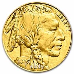 2025 1 oz. 9999 Fine Gold American Buffalo Coin BU