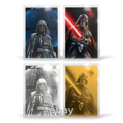 2025 Agoro Niue Star Wars Darth Vader Blind Box 5 Gram Silver or Gold Proof Foil