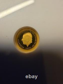 2025 Alderney 0.5g Pure Gold Titanic NGC PF 69 Ultra Cameo £5 Royal Mint Str