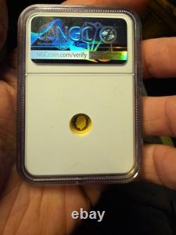 2025 Alderney 0.5g Pure Gold Titanic NGC PF 69 Ultra Cameo £5 Royal Mint Str