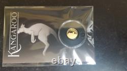 2025 Australian. 5 gram Gold Mini-Roo in Assay Card New from Perth Mint