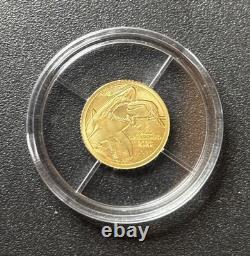 2025 Congo Prehistoric Life Megalodon 0.5g Gold Coin