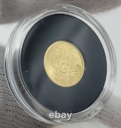 2025 Cook Islands Cuahtemoc. 5 gram Gold Proof Coin Aztec Empire 5000 Mintage