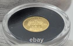 2025 Cook Islands Cuahtemoc. 5 gram Gold Proof Coin Aztec Empire 5000 Mintage