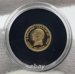 2025 Cook Islands Cuahtemoc. 5 gram Gold Proof Coin Aztec Empire 5000 Mintage